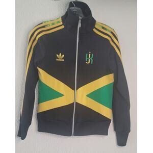 Rare Collectable Vintage Adidas Originals Jamaica Kingston Track Jacket Women S